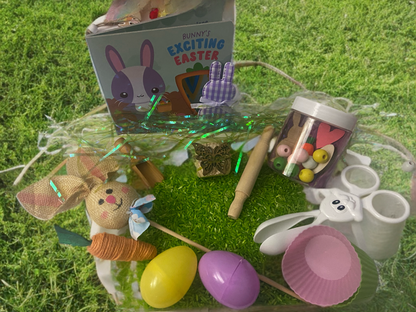 Hop into Spring Sensory Bin