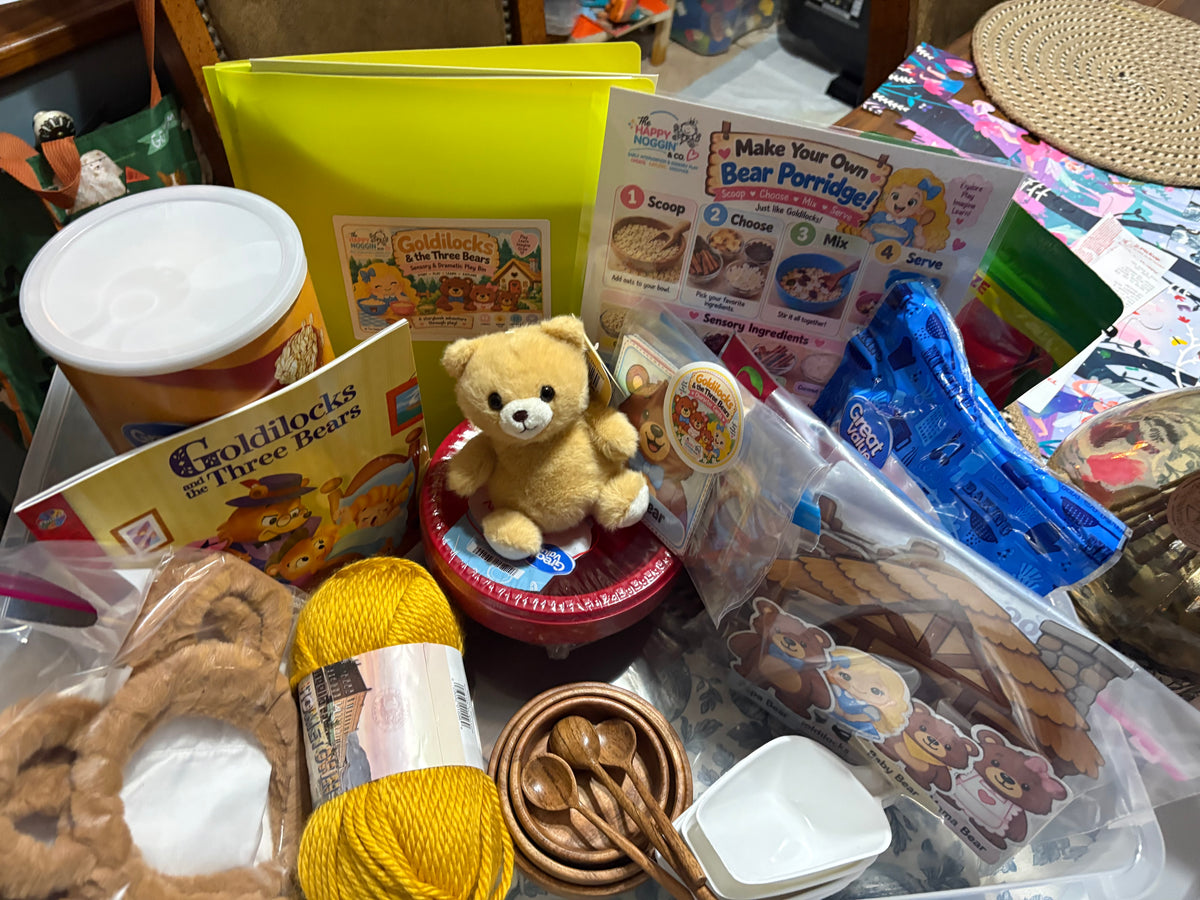 Live the Story: Sensory and Dramatic Play Bin