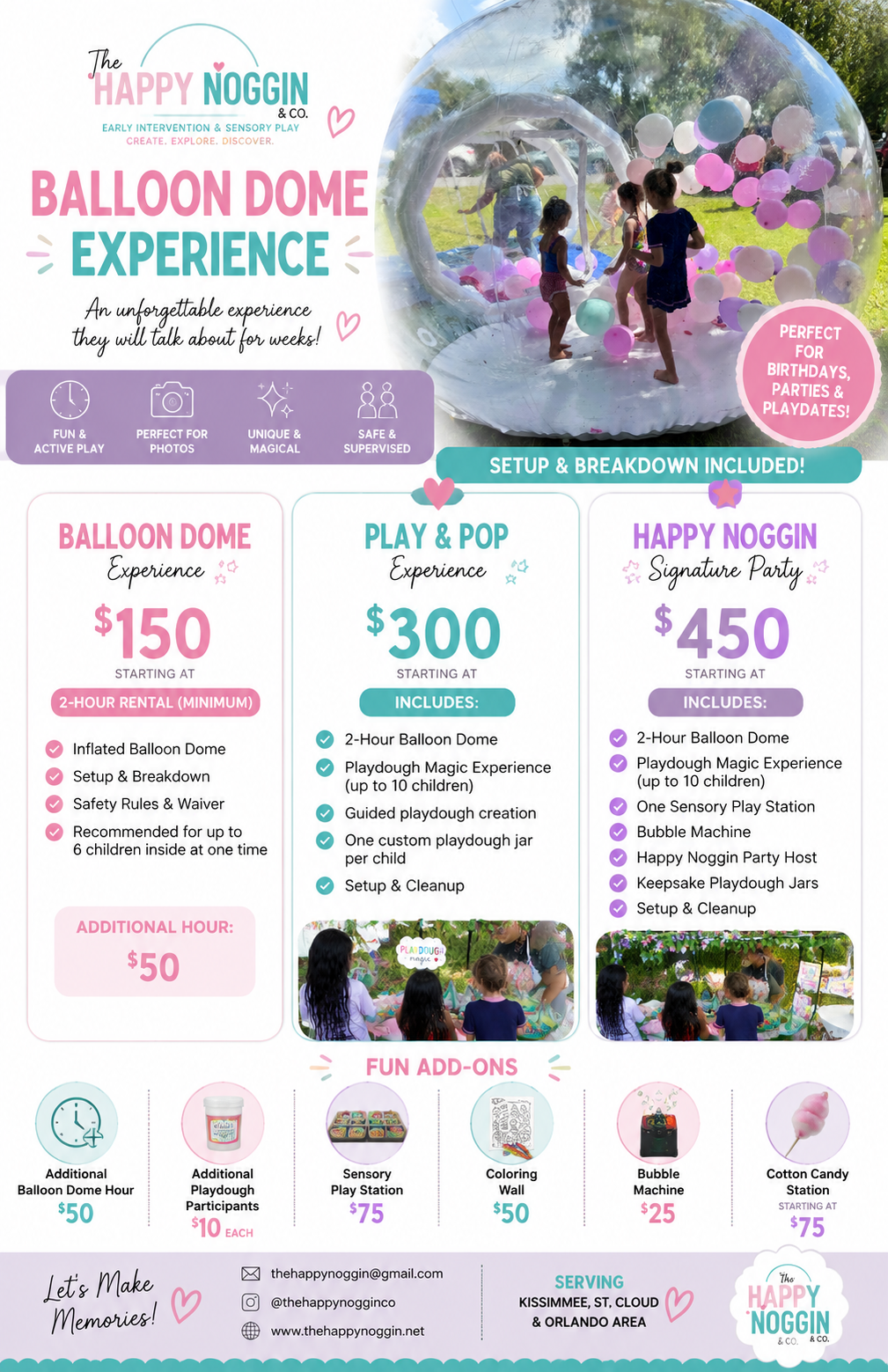 Sensory Play Birthday Party