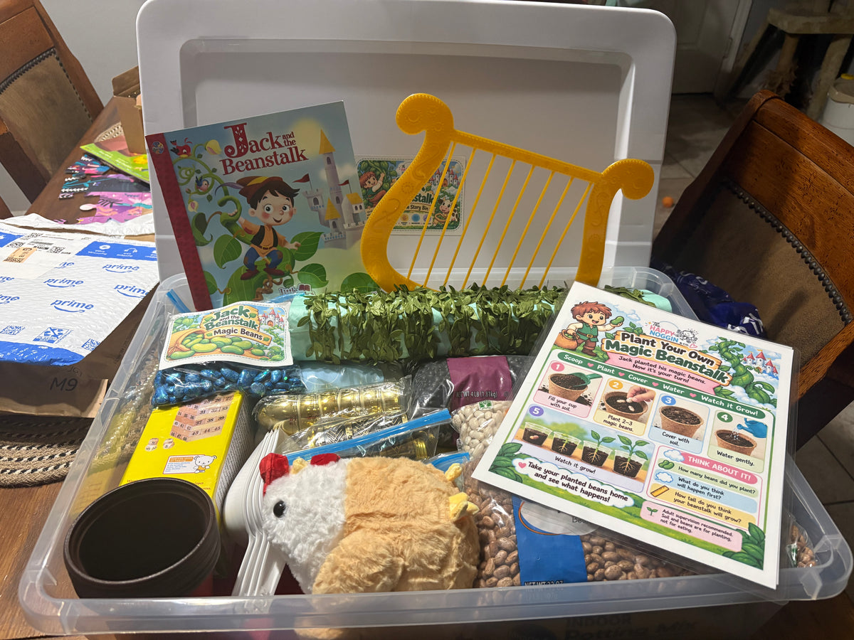Live the Story: Sensory and Dramatic Play Bin