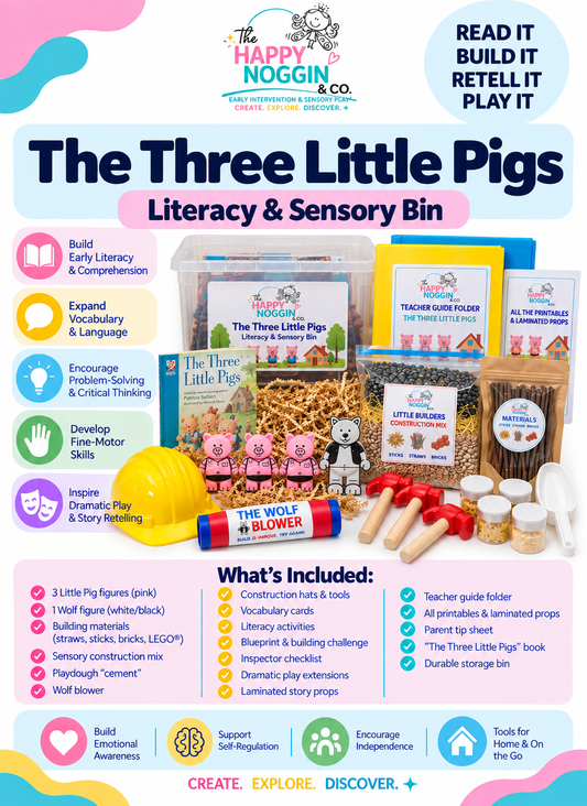 Live the Story: Sensory and Dramatic Play Bin