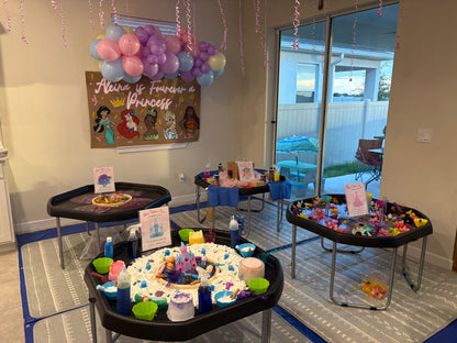 Messy Sensory Play Birthday Party