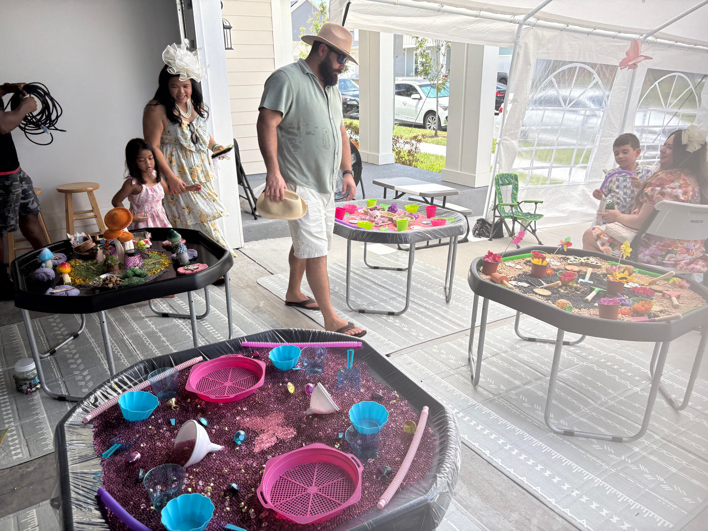 Messy Sensory Play Birthday Party