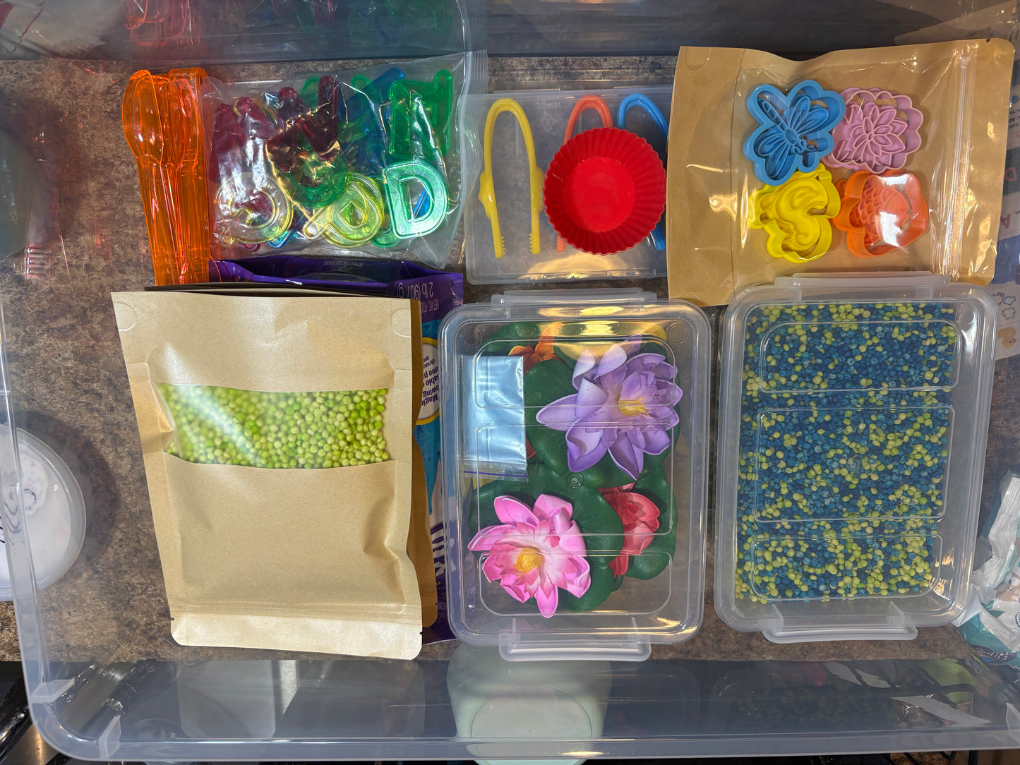Small Group Play Bins