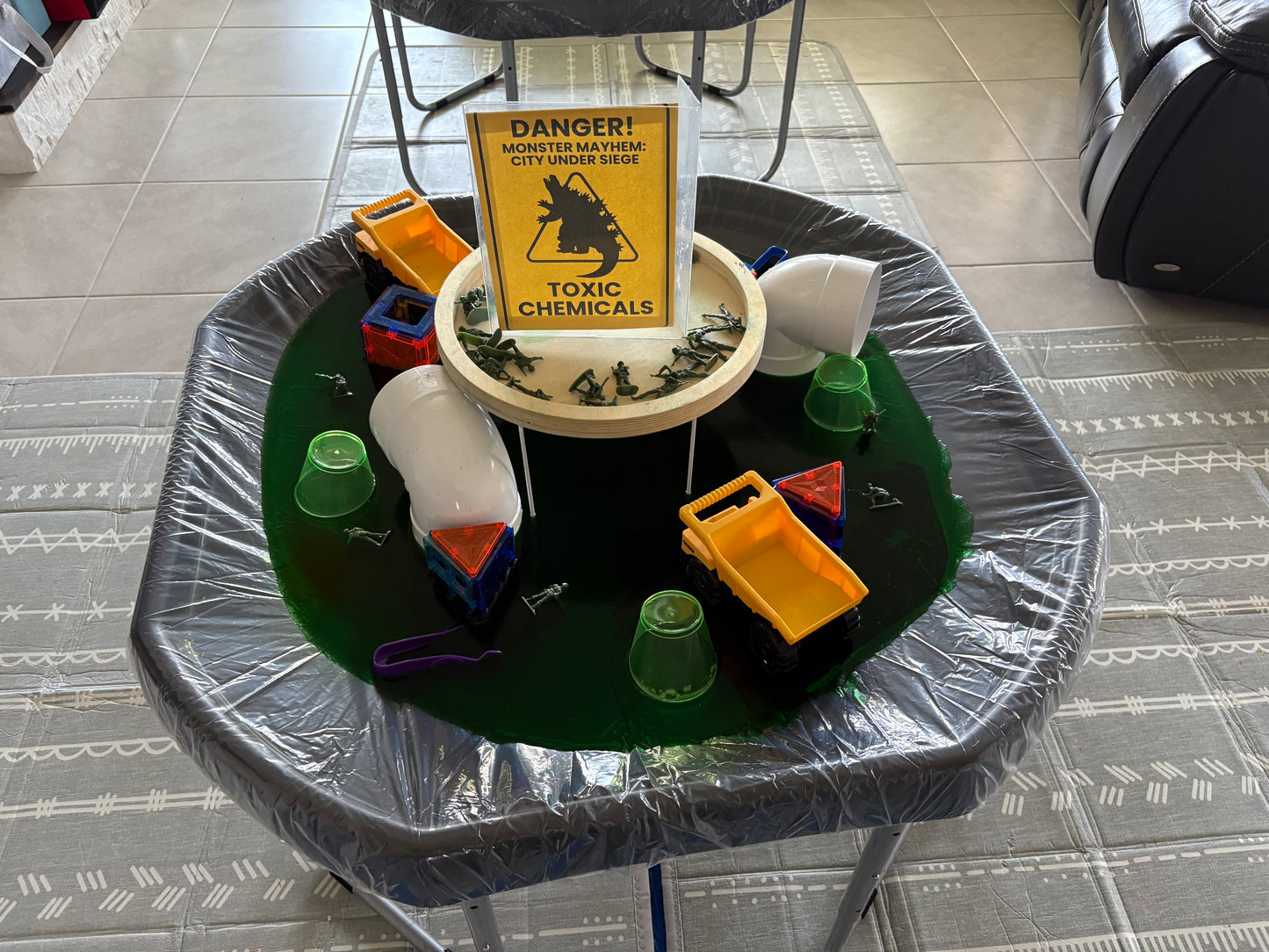 Messy Sensory Play Birthday Party