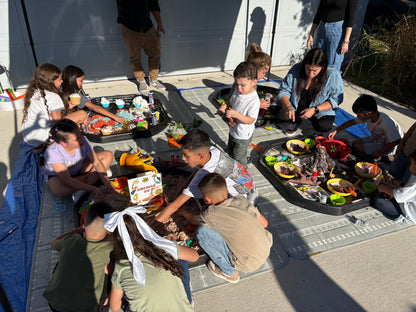 Messy Sensory Play Birthday Party