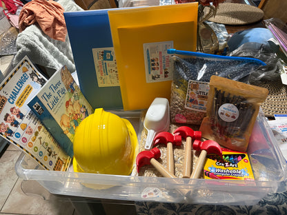 Live the Story: Sensory and Dramatic Play Bin
