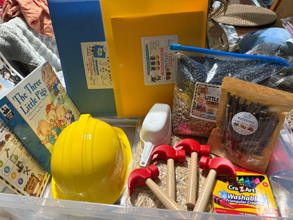 Live the Story: Sensory and Dramatic Play Bin