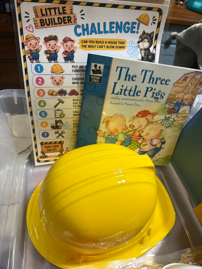 Live the Story: Sensory and Dramatic Play Bin