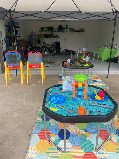 Messy Sensory Play Birthday Party