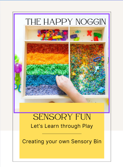 How to Build Sensory Bins - The Ultimate Guide (Free E-Book with a purchase)